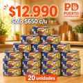 Pack Atún Desmenuzado al Aceite Coliseo — 20 unidades